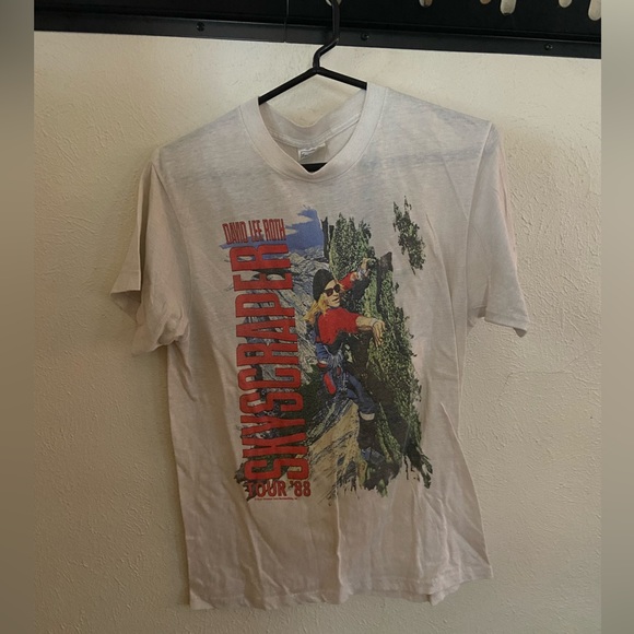 Vintage David Lee Roth Skyscraper 88 Band Tee - Picture 1 of 4